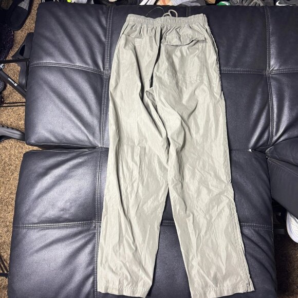 IZOD Men's Windbreaker Golf Pants Green Ankle Zipper Drawstring Active Size M - Picture 2 of 13